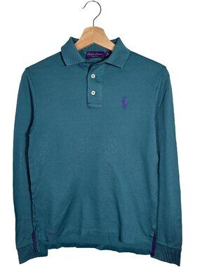 Ralph Lauren Purple Label Long Sleeve Polo Shirt Size XS